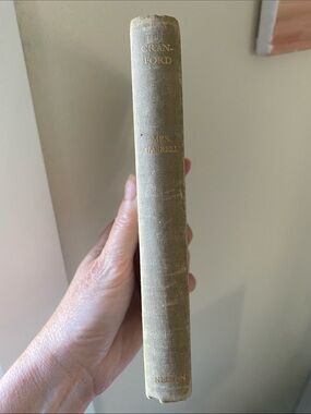 Cranford by Elizabeth Gaskell Vintage Hardcover Book Illustrated 1930s Collector